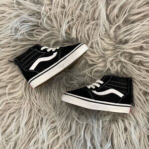 Vans Kids Black High-Top Sneakers